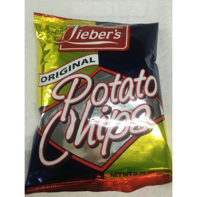 Liebers Potato Chips Original 0.75 Oz