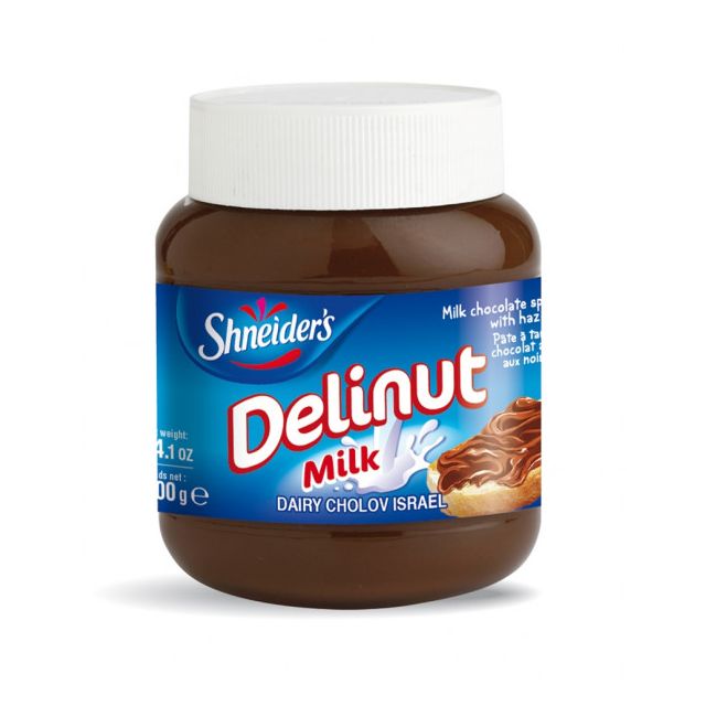 Sneiders Delinut Milky Chocolate Spread with Hazelnuts 12.3 Oz 350 Gr