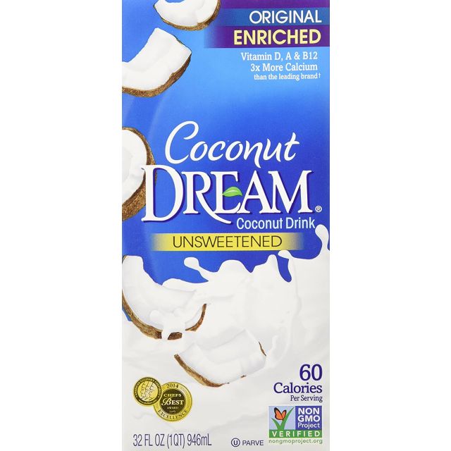 Coconut Dream Original Enriched Unsweetened 32 Oz