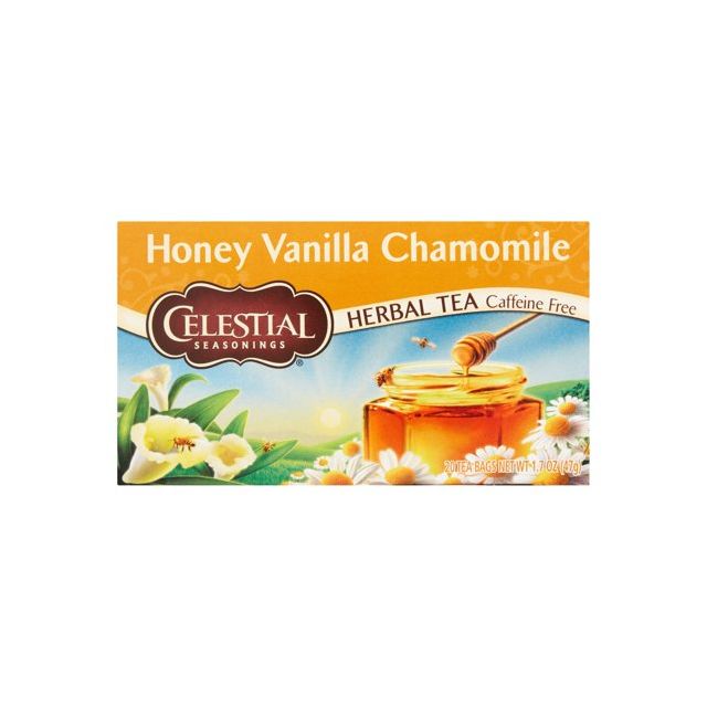 Celestial Seasonings Tea Harvest Honey Vanilla Camomile 20 Tea Bags