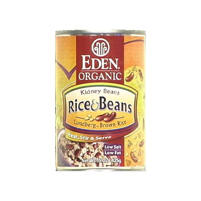 Eden Organic Rice & Kidney Beans 15 Oz