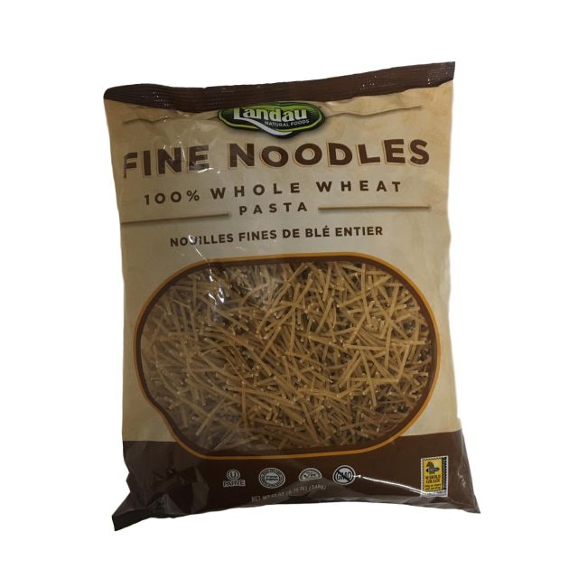Landau Whole Wheat Fine Noodles 16 Oz
