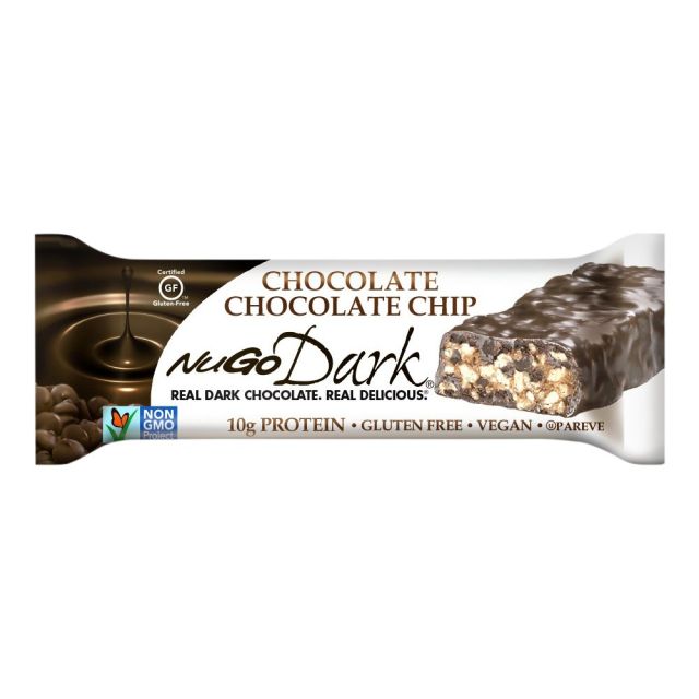 NuGo Dark Protein Bar Chocolate Chocolate Chip 1.76 OZ