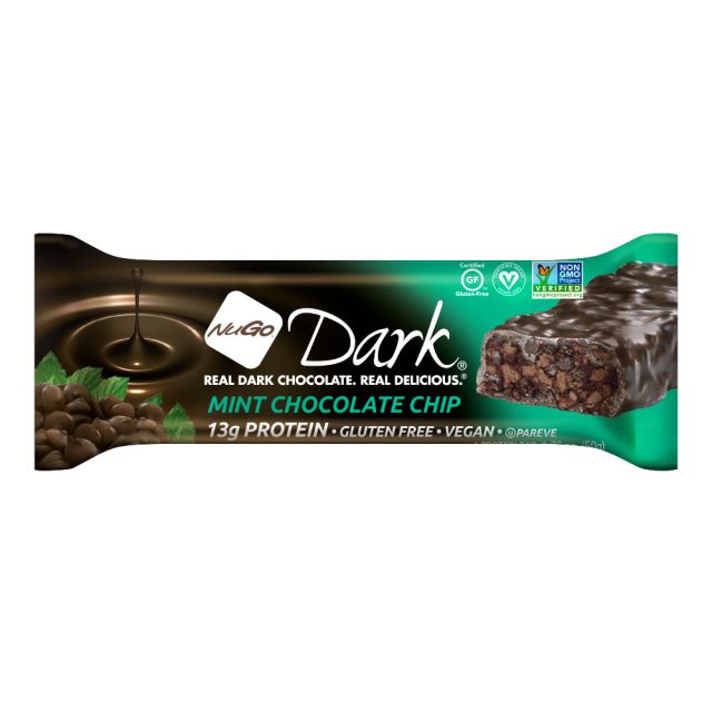 NuGo Dark Protein Bar Mint Chocolate Chip 1.76 Oz