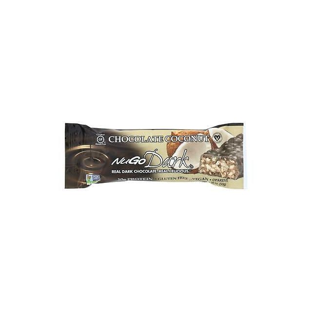 NuGo Dark Protein Bar Chocolate Coconut 1.76 Oz