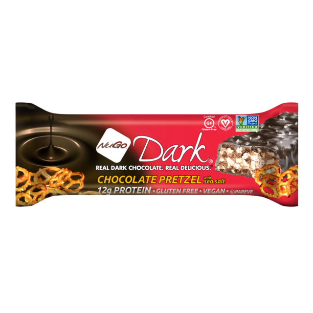 NuGo Dark Protein Bar Chocolate Pretzel 1.76 Oz