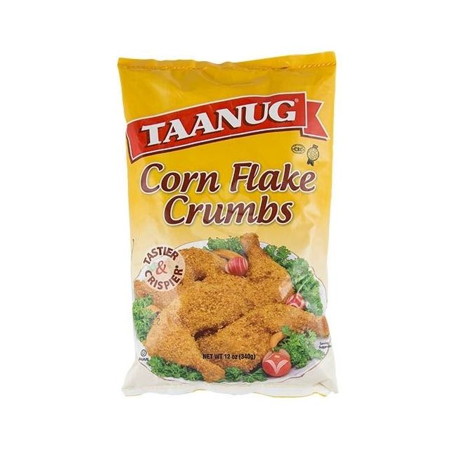Taanug Corn Flake Crumbs 12 Oz
