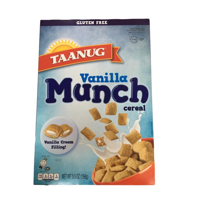 Taanug Gluten Free Vanilla Munch 5.5 Oz