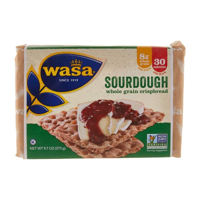 Wasa Sourdough Whole Grain Crispbread 9.7 Oz