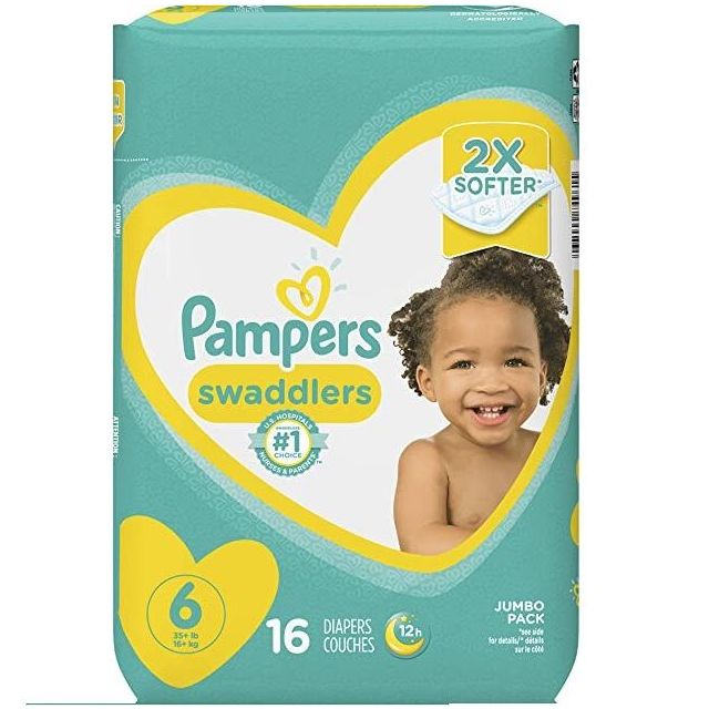 Pampers Swaddlers Size 6 - 16 Ct