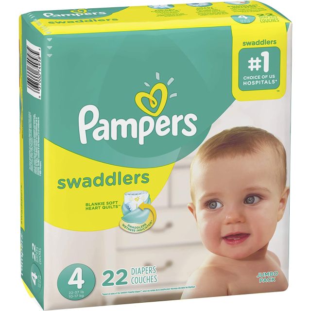 Pampers Swaddlers Size 4 - 22 Ct
