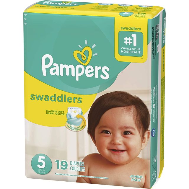 Pampers Swaddlers Size 5 - 19 Ct