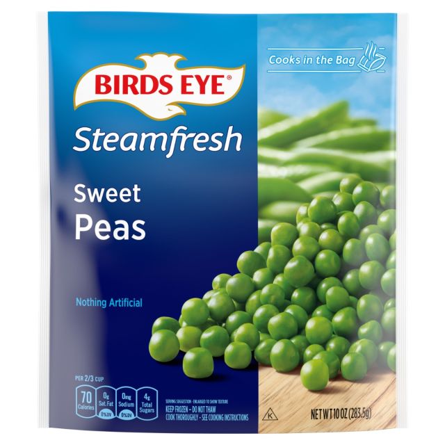 Birds Eye Steamfresh Sweet Peas 10 Oz