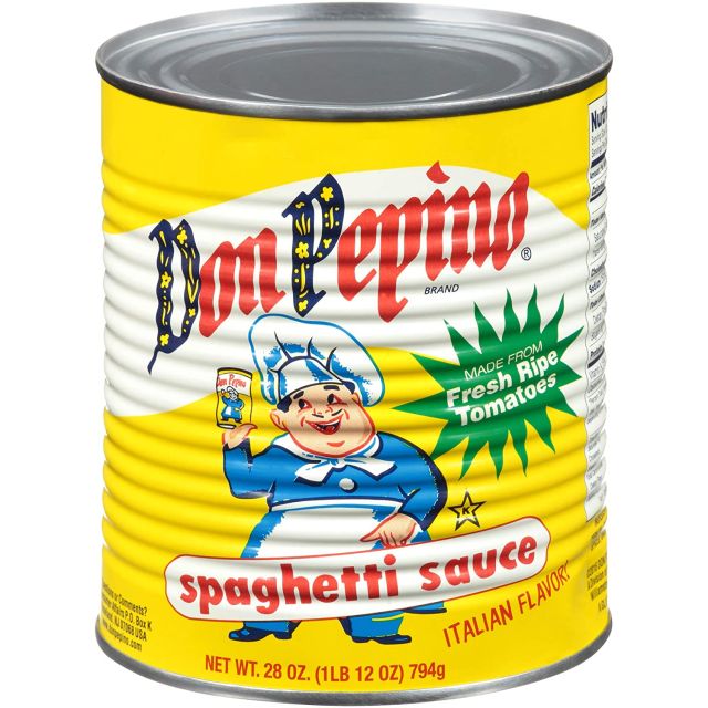 Don Pepino Spaghetti Tomato Sauce Fat Free 28 Oz