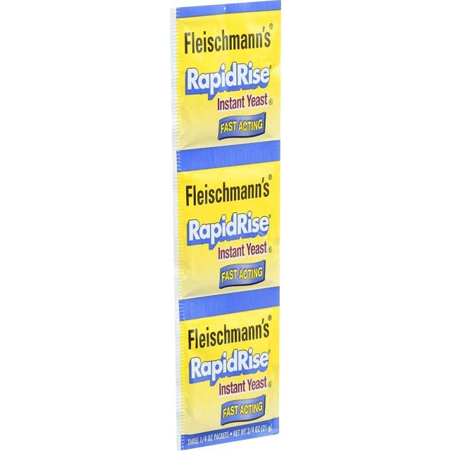Fleischmann's Rapid Rise Instant Yeast 0.25 Oz 3 Pack