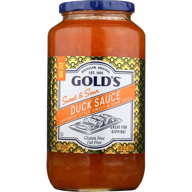 Gold's Sauce duck sweet & sour Fat Free Gluten Free 40 Oz