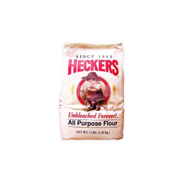 Heckers Unbleached All Purpose Flour 5 LB