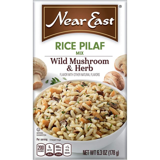 Near East Rice Mix Pilaf Wild Mushroom & Herb 6.3 Oz