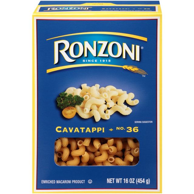 Ronzoni Cavatappi Pasta 16 Oz
