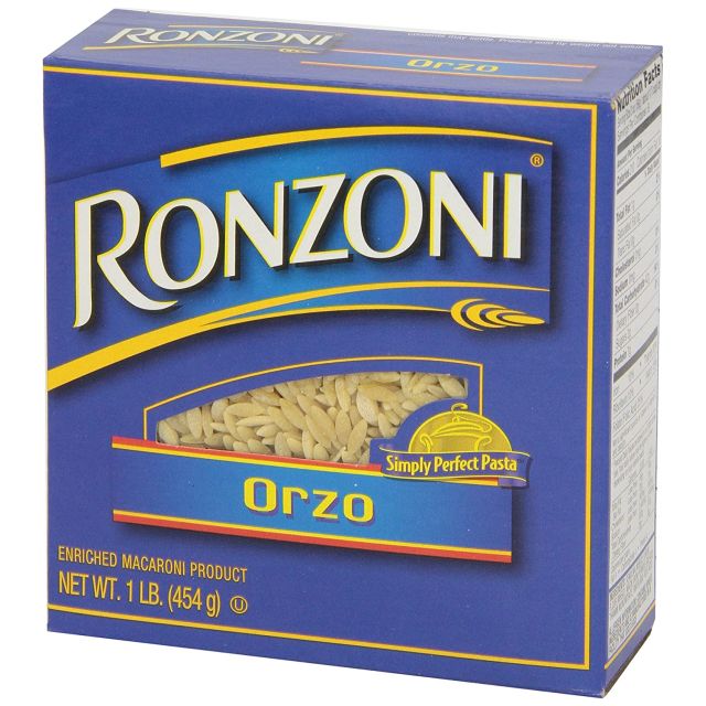 Ronzoni Orzo Enriched Macaroni 16 Oz