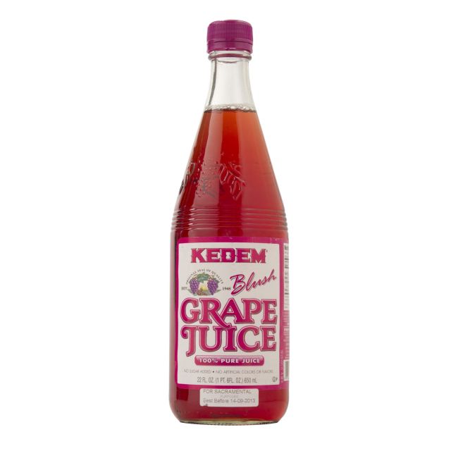 Kedem Blush Grape Juice 22 Oz