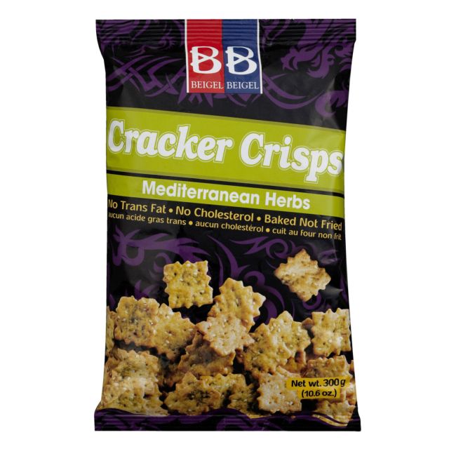 Beigel Beigel Cracker Crisps - Mediterranean Herbs 10.6oz