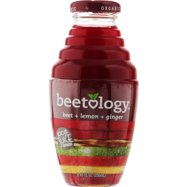 Beetology Beet Lemon & Ginger Juice 8.45 Oz