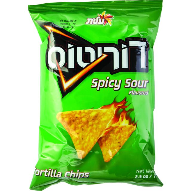 Elite Doritos Spicy Sour Tortilla Chips 2.5 Oz