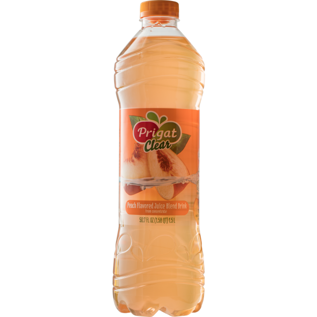 Prigat Clear Peach Juice Drink 1.5 Lt