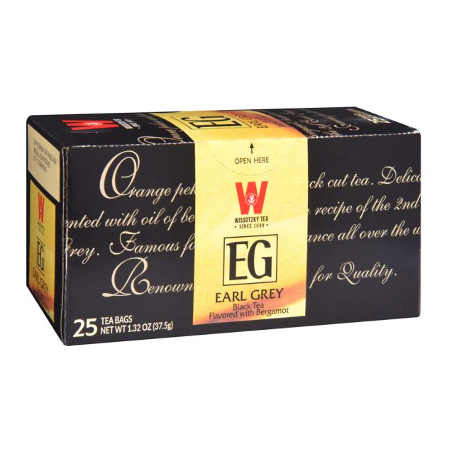 Wissotzky Earl Grey Tea - 25 bags 1.32 Oz