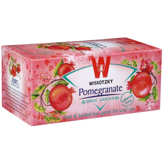 Wissotzky Pomegranate Orchard Tea - 20 bags 1.76 Oz