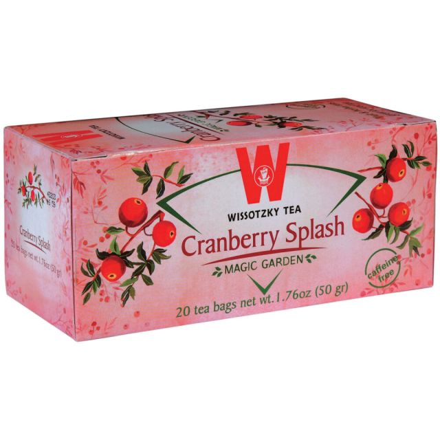 Wissotzky Cranberry Splash Tea - 20 bags 1.76 Oz