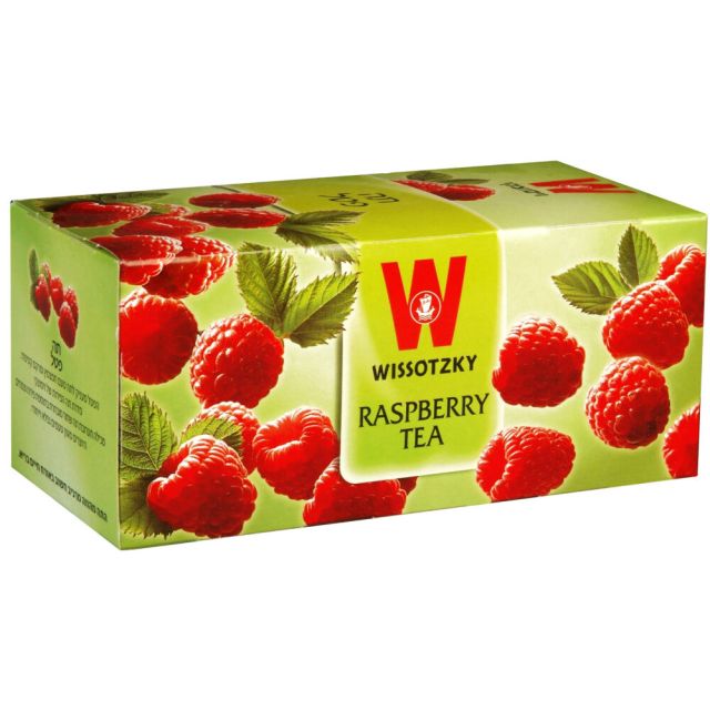 Wissotzky Raspberry Tea - 25 bags 1.76 Oz