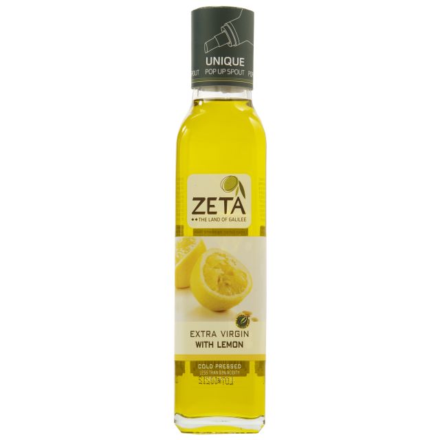 Zeta Extra Virgin Olive Oil With Lemon - 250 Ml 8.45 Oz