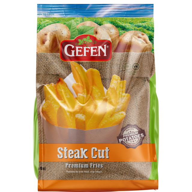 Gefen White Potato Fries â€“ Steak Cut 26 Oz