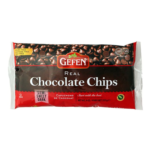 Gefen Semi-sweet Dark Chcocolate Chips 9 oz