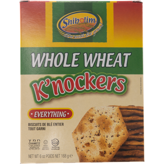 Shibolim Crackers Everything Knockers 6 Oz