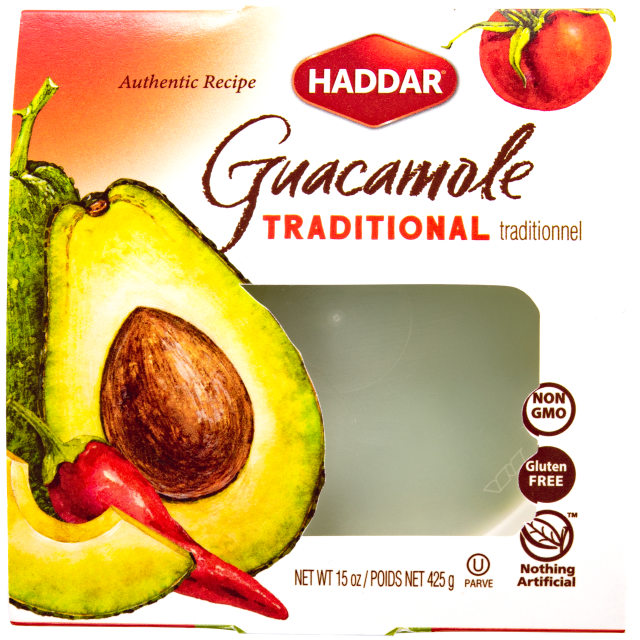 Haddar Traditional Guacamole 15 Oz