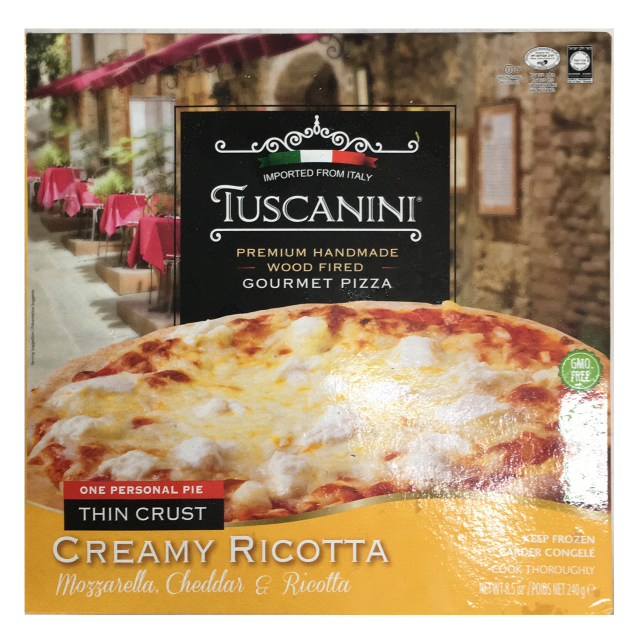 Tuscanini Creamy Ricotta Pizza 8.5 oz