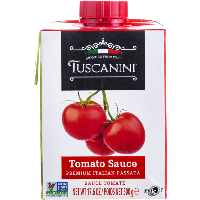 Tuscanini Sauce Tomato Passata Box 17.6 Oz