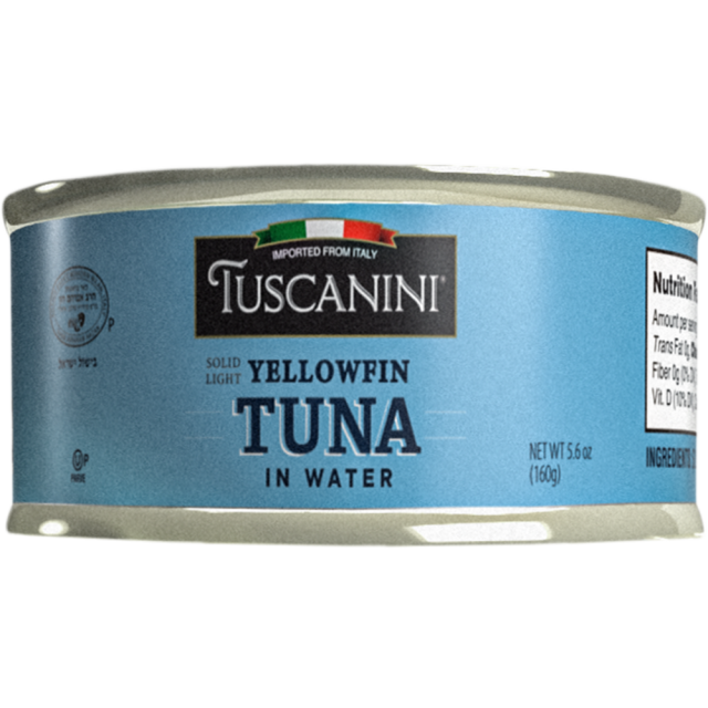 Tuscanini Tuna Solid Light In Water – Can 5.6  Oz