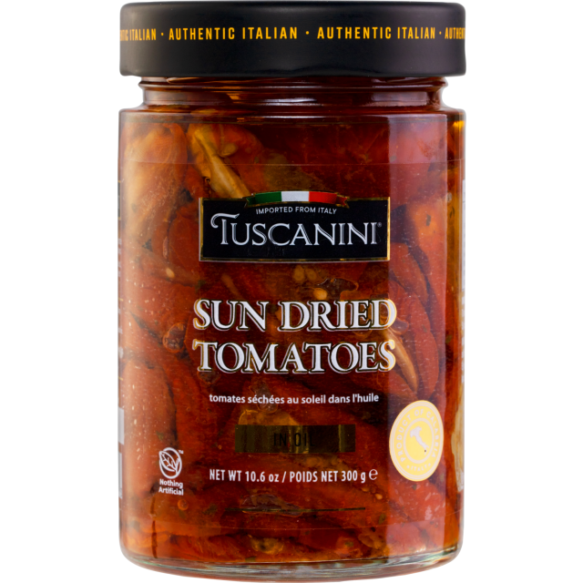Tuscanini Sun Dried Tomatoes –  10.6  Oz