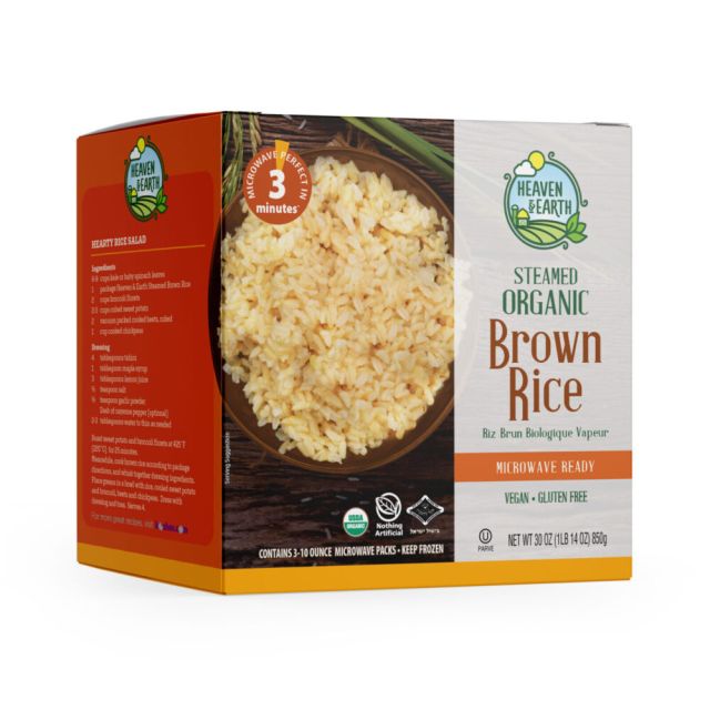 Heaven & Earth Organic Brown Rice 30 Oz