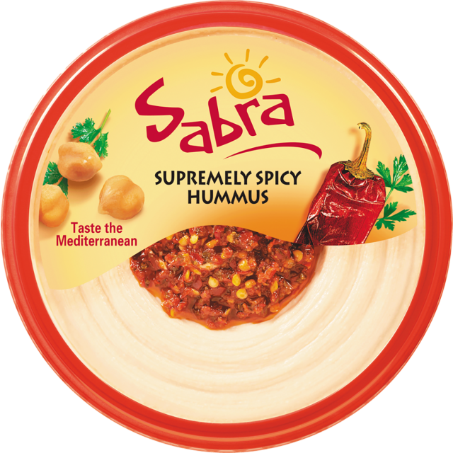 Sabra Supremely Spicy Hummus 10 Oz