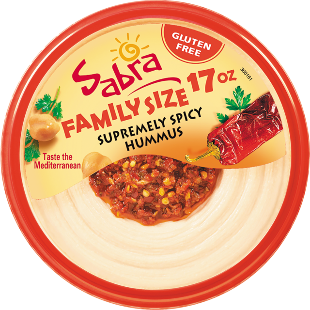Sabra 17 Oz Supremely Spicy Hummus
