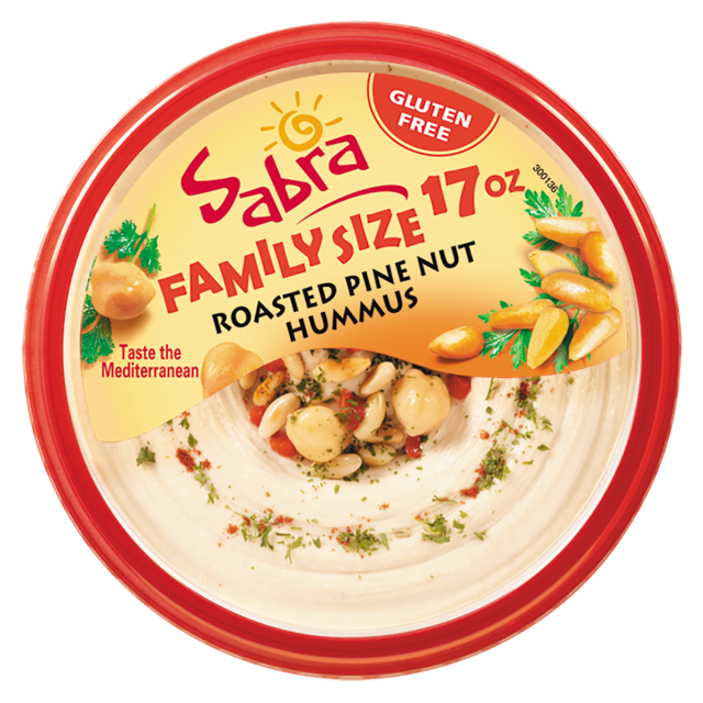Sabra 17 Oz Roasted Pine Nut Hummus