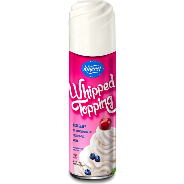 Kineret Spray Whipped Topping 8.8 Oz