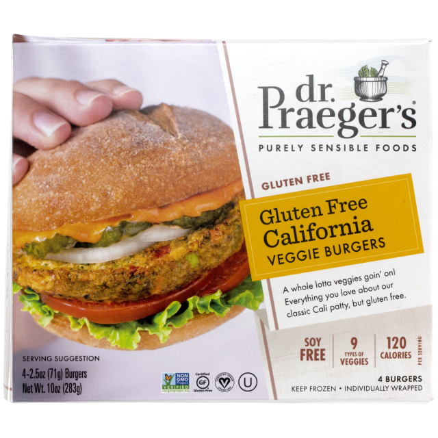 Dr. Praegers Gluten Free California Veggie Burgers 10 Oz