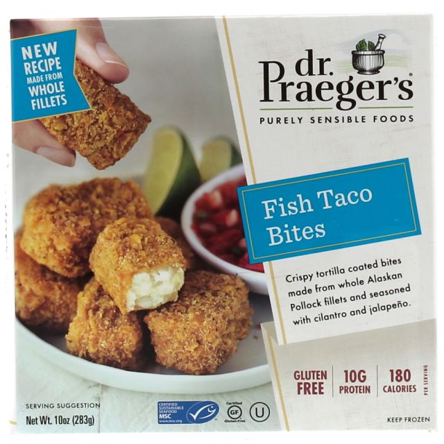 Dr. Praegers Taco Fish Bites 10 Oz
