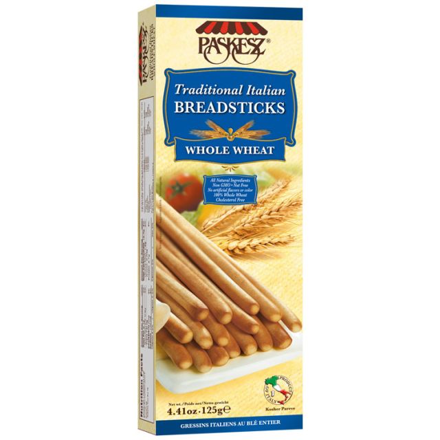 Paskesz Breadsticks Whole Wheat 4.41 Oz